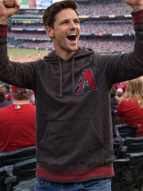 Arizona Diamondbacks Hoodie Men’s MLB Stitches Pullover Sweatshirt NWT